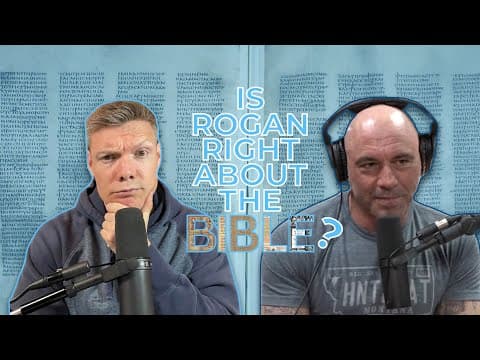 Bible scholar weighs in on Joe Rogan saying that the Bible is a translation of a translation