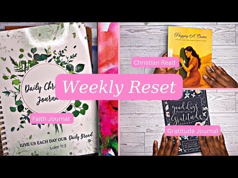 Weekly Reset : Busy Week = A Broken Routine