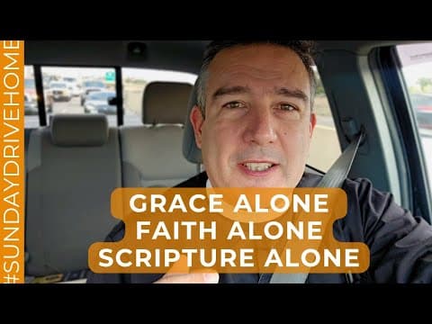 Grace Alone, Faith Alone, Scripture Alone. Still Relevant?