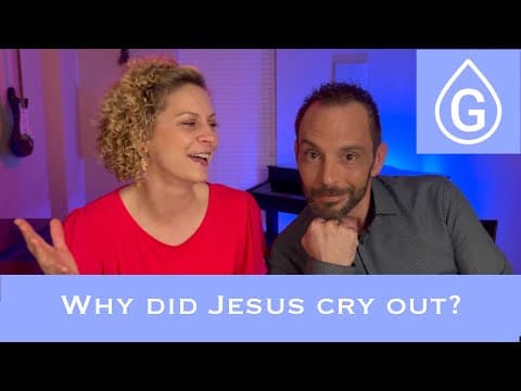 Why did Jesus cry out?
