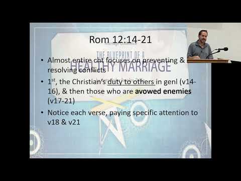 Biblical Conflict Resolution,pt1