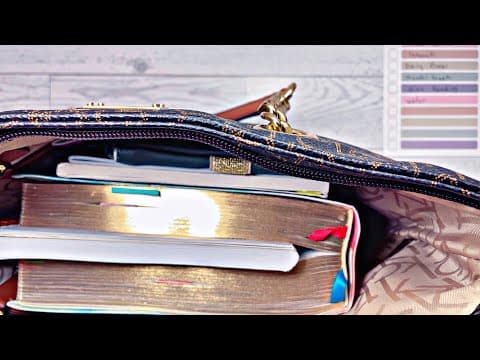 Faith Friday: Turning my Purse into a Bible Bag 💼 