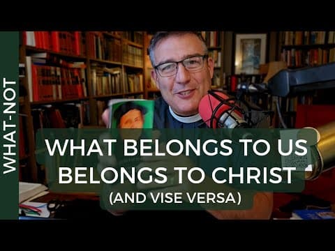 Jesus takes His Bride's Stuff: Martin Luther on the Third Benefit of Faith