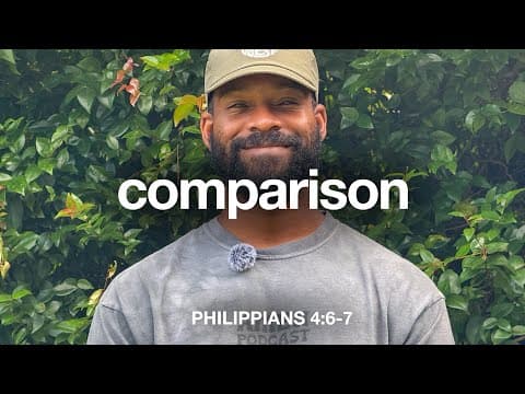 comparison is NOT the thief of joy