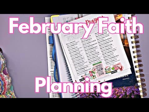 February Faith Planning