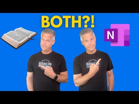 How to Use OneNote as a Digital Bible Journal