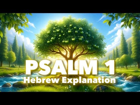 Psalm 1 Explained in Hebrew! 🌳 TikTok Compilation