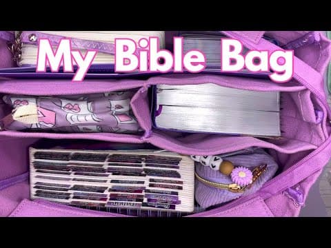 My New Bible Bag 💼