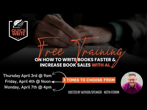 QuickWrite LIVE Demo (and Live Q&A)
