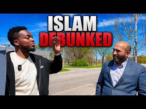 GodLogic DESTROYS Islam In RECORD Time VS Muslim At DEARBORN Mosque...