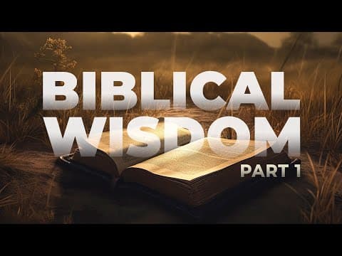 God Has a Storehouse of Wisdom for You | Wisdom Part 1