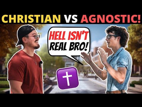 COCKY Agnostic Gets HUMBLED By Christian Evangelist!