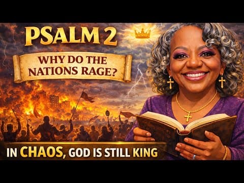 Study Through the Psalm | Psalm 2 | In Chaos, God is Still King| #womenintheword #biblestudy