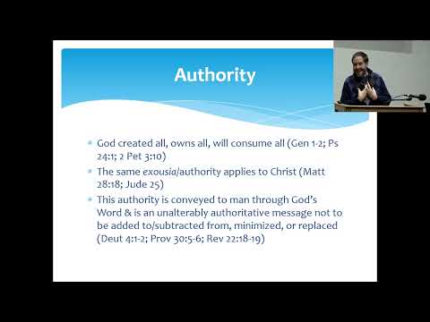 6-Twin Truths of Scripture: Authority & Sufficiency,pt1