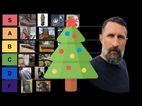 Tier Chart: Best Christmas Gifts for Men