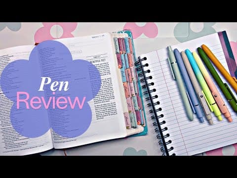 Top Bible Journaling Pens : #1 - Mr Pen Retractable Gel Pens   #biblejournaling  #amazonfinds #mrpen