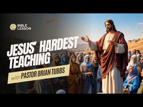 Jesus' Hardest Teaching | Bible Lesson on Luke 14:25-33 (NKJV)
