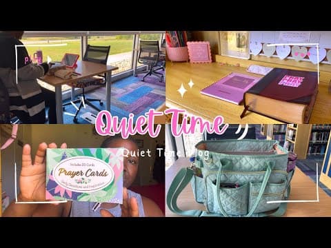 Quiet Time Vlog 💕   #quiettime #biblestudy