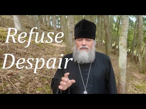 WHY WE MUST RESIST DESPAIR
