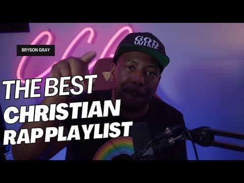 The BEST Christian rap PLAYLIST