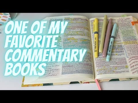Warren Weirsbe Bible Commentary-- ONE OF MY FAVS!!!