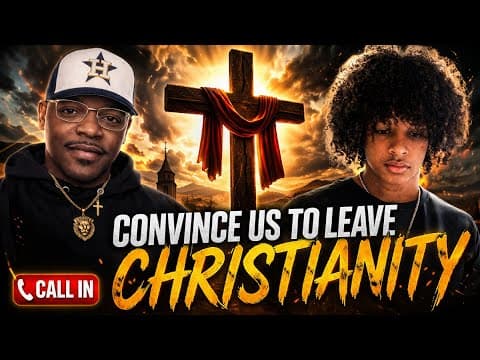 Convince Us To Leave Christianity! w/ @LightGoesLive 🔥🍽️#Islam #Christianity #Debates