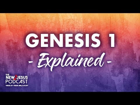 Genesis 1 Video Podcast - Verse by Verse Bible Study