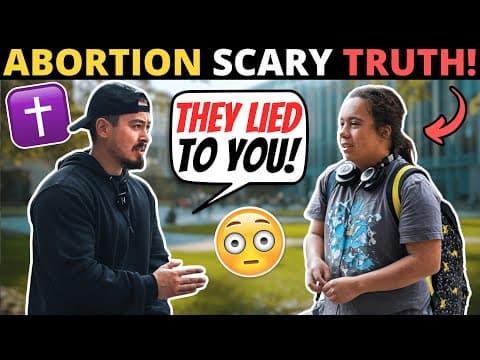 College Student Learns The HORRIFYING Truth About ABORTION!