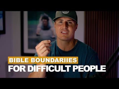 Bible Boundaries for Difficult People