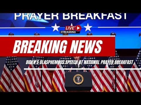 Biden's BLASPHEMOUS speech, Officer SUSPENDED for being Christian, & More!