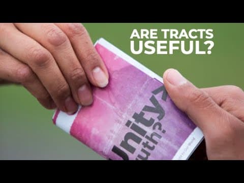 Is using tracts in evangelism even effective?