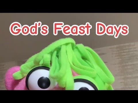God’s Feast Days