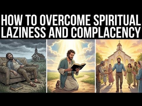 How to Overcome Spiritual Laziness and Complacency
