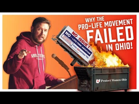 How NOT to Fight Abortion: Why Issue 1 Passed