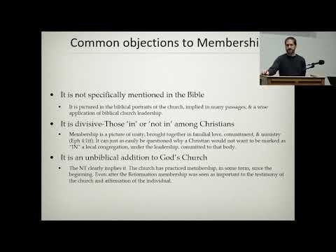 Membership: Its Priority, Prerequisites, Purpose, & Privileges,pt4