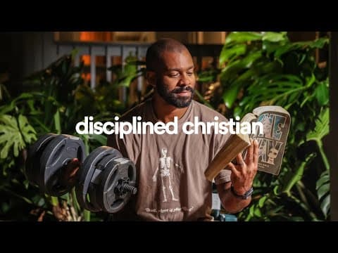 How to be a Disciplined Christian