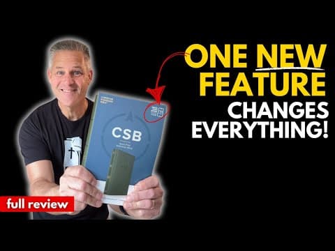 A PERFECT Bible? CSB Digital Study Edition (Honest Review!)