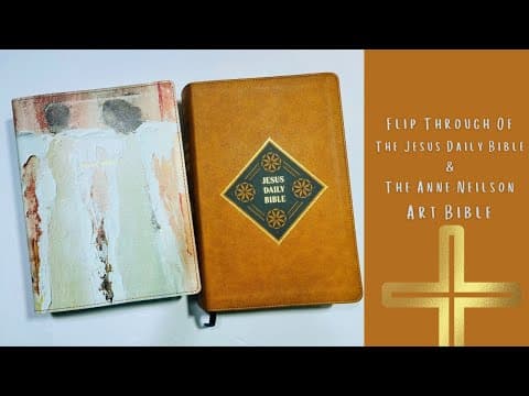 Flip Through of The Anne Neilson Art Bible & The Jesus Daily Bible |