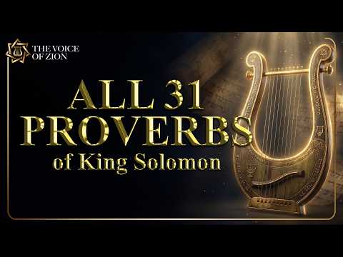 The Book of Proverbs 1–31 | Complete Audio Bible Narration for Wisdom, Sleep & Peace | +2 Hours