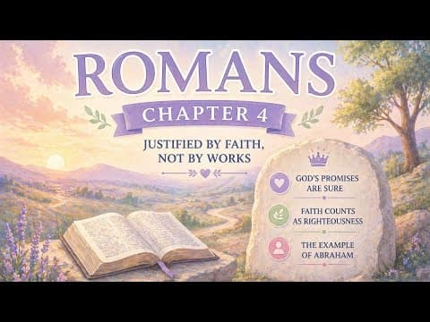 The Book of Romans | Chapter 4| #romans4 #biblestudy #biblestudyseries