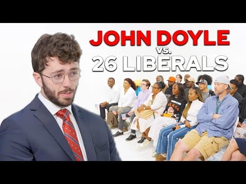 1 Conservative vs. 26 Kamala Harris Supporters