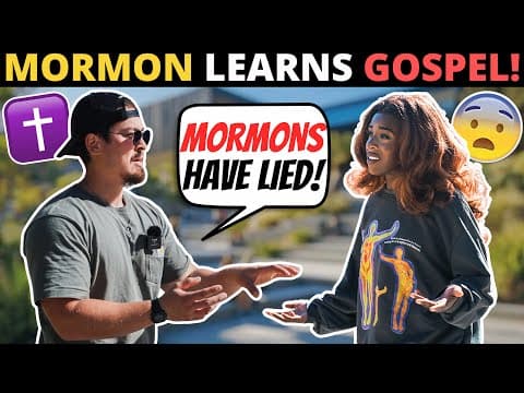 EX-MORMON Learns The REAL Gospel For The First Time!