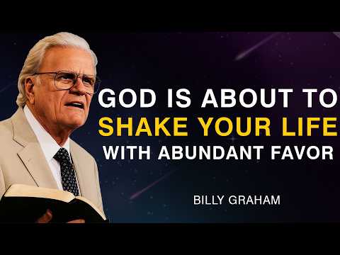 God Is About to Shake Your Life with Abundant Favor - Billy Graham