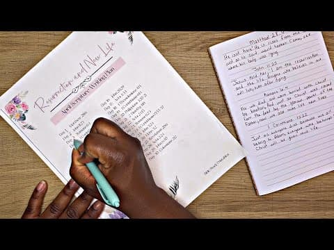 Easy Scripture Writing ✍️ | Beginner Friendly