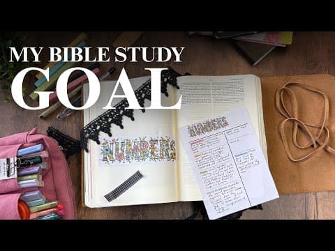 My Bible Is Missing Something Crucial So I Am Fixing it | Bible study and Bible Journaling Goal