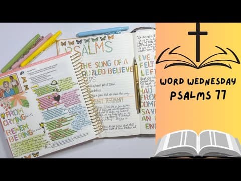 Word Wednesday | Psalm 77 | #biblestudywithme