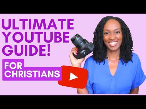 How to Start a Christian YouTube Channel START to FINISH