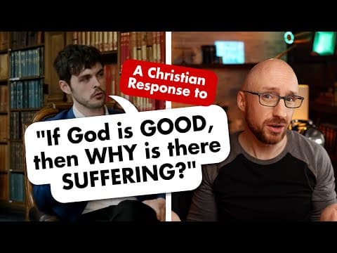 He DIDN'T Expect THIS ANSWER! 😲 (If God is Good, WHY is there SUFFERING?)