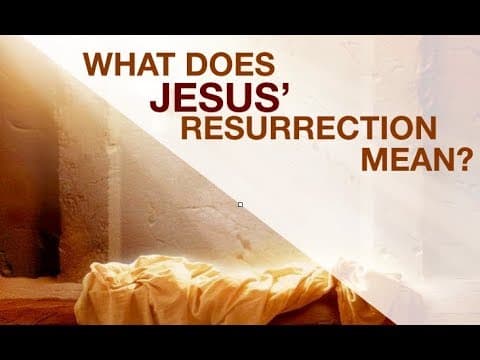 Resurrection Talk Conclusion - Queen's University
