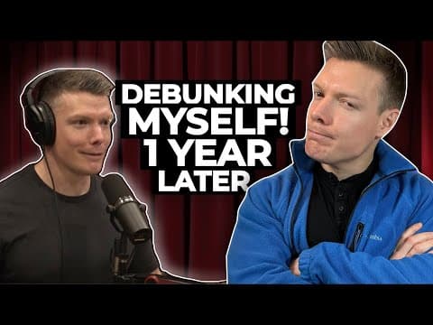 Wes Huff debunks himself... 1 year later